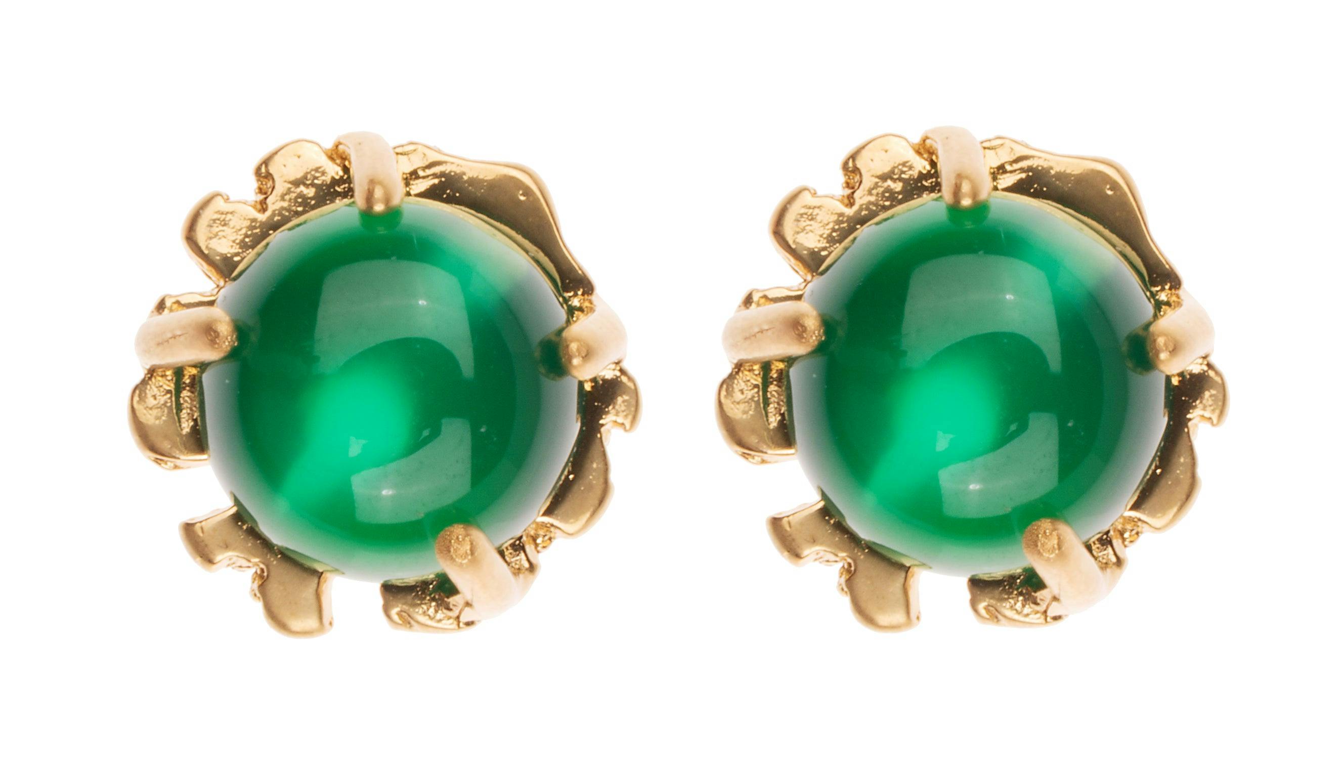 Green Onyx Kleck Studs