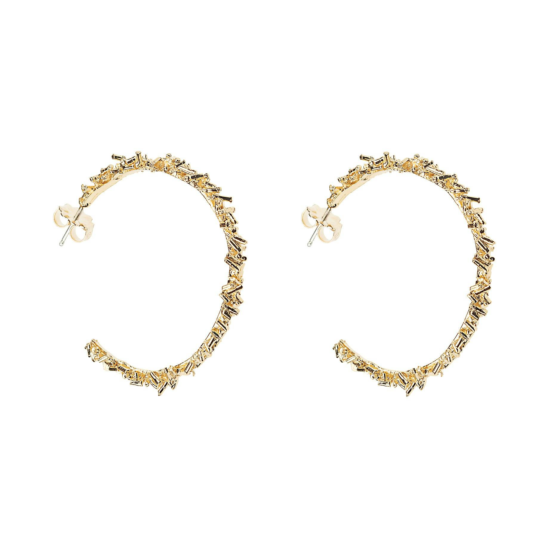 Large Sprinkles Hoop Earrings - E2204